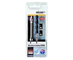 Grąžtas Alpen 300052100 Grès porcelaine foret de tuiles"Keramo-Beton-Extrême", Gris, Set de 5 Pièces