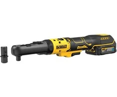 Akumuliatorinė terkšlė DeWalt DCF510E2G-QW; 102 Nm; 1/2''; 3/8''; 18 V; 1x1,7 Ah akum.