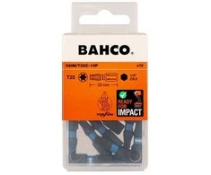 Smūginiai antgaliai Bahco 66IM T25 25mm , 10vnt blisteris