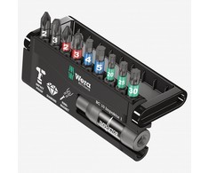 „Wera Bits-Assortment Bit-Check 10 Impaktor 1“.