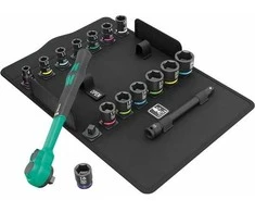 Įrankių komplektas Wera 8100 SB 12 Zyklop Comfort; 3/8''; 16 vnt.
