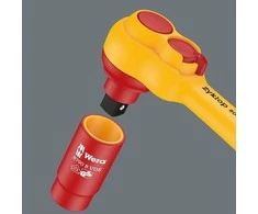 Terkšlės, galvų ir priedų rinkinys 1000V Wera VDE Zyklop, 3/8" tvirtinimas
