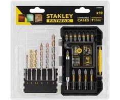 Stanley 19-elementowy komplektas do wiercenia w murze i wiercenia udarow