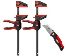 Spaustuvų su pasukama rankena rinkinys BESSEY 300/80 su peiliu DBKPH-EU