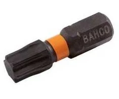 2 vnt. 1/4" smūginiai antgaliai, skirti TORX varžtams T40/25mm, Bahco [66IM/T40C-2P].