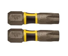Makita Torsion sukimo antgalis (C-form), T30-25mm, 2vnt. Impact Premier E-03230 T30 • 25 mm • 1/4" • 2 Vnt