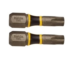 Makita Torsion sukimo antgalis (C-form), T25-25mm, 2vnt. Impact Premier E-03224 T25 • 25 mm • 1/4" • 2 vnt
