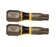 Makita Torsion sukimo antgalis (C-form), T20-25mm, 2vnt. Impact Premier E-03218 T20 • 25 mm • 1/4" • 2 Vnt