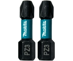 Makita Sukimo antgalis PZ3 25MM IMPACT Juodas 2 vnt. komplektas B-63650