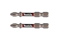 Makita Torsion sukimo antgalis (E-form), PH2-50mm, 2vnt. Impact Premier E-03274 PH2 • 50 mm • 1/4" • 2 vnt
