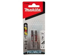 Makita Torsion sukimo antgalis (E-form), PH1-50mm, 2vnt. Impact Premier E-03268 PH1 • 50 mm • 1/4" • 2 vnt