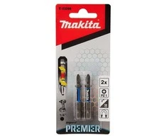 Makita Torsion sukimo antgalis (E-form), PZ1-50mm, 2vnt. Impact Premier E-03296 PZ1 • 50 mm • 1/4" • 2 vnt