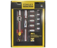 Galvučių komplektas Stanley FMHT0-74297; 1/2''; 20 vnt.