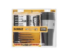 Dewalt grąžtų, sukimo antgalių ir terminio puodelio rinkinys DT70707, 26 vnt.