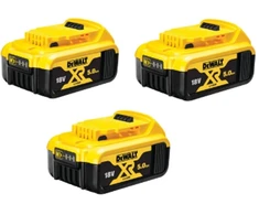 3 baterijų rinkinys 18V Li-Ion 5,0Ah DEWALT [DCB184P3-XJ]