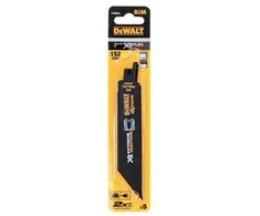 5 vnt. metalo pjovimo peiliukų rinkinys, 152 mm, XR Extreme Runtime, Dewalt [DT99553-QZ]