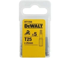 Dewalt torx antgaliai 25mm t25 / 5vnt /