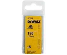 Sukimo antgalis DeWalt DT7295-QZ; T30; 70 mm; 5 vnt.