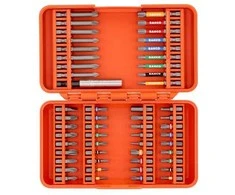 Bahco Antgalių rinkinys 1/4" 54vnt PH,PH2G,PZ,SL,Hex,TORX,