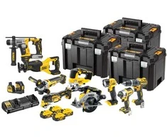 Dewalt 10 dalių  įrankių rinkinys DCK1012P4T, 18 V XR, 4x5 Ah