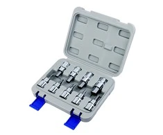 Galvučių su Hex antgaliais rinkinys 9 vnt 1/2" 4-17mm Irimo