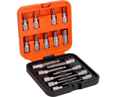 komplektas nasadek su końcówkami imbus, 1/2", 4-17mm, 18 vnt. BAHCO [S18HEX]
