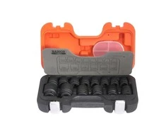 Smūginių galvučių rinkinys Bahco D/S14 1/2" 14vnt 10-27mm