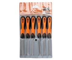 Bahco Ergo dildžių metalui rinkinys 100mm/6vnt, smulkios