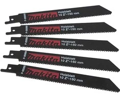 MAKITA BRZESZCZOT DO PIŁY SZABLASTEJ 150mm 5szt DO DREWNA