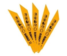 DEWALT BRZESZCZOT DO PIŁY SZABLASTEJ 152x1,4mm /5szt.