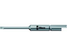 Grąžtas Pusmėnulio formos antgalis 4 mm plokščiam varžtui su lizdine galvute, dydis 0,23x1,5x44 mm, Wera [05135265001]