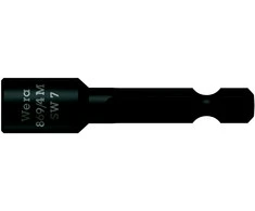Magnetinis laikiklis šešiakampiams sraigtams 13.0 x 50mm, 869/4 M SW, blisteryje, WERA