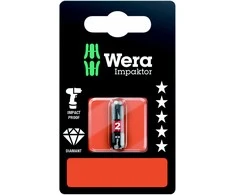 Antgalis Wera Impactor 851/1 IMP DC, 1 x PH2 x 25 mm, blisteryje