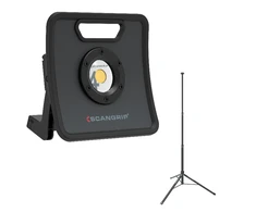 COB LED darbo lempa 4000 liumenų, NOVA 4K, SCANGRIP 03.5440 + trikojis 2m 03.5685 [49.0442]