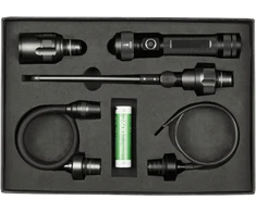 LenaLighting Akumuliatorinis komplektas latarki i lamp roboczych, 385lm, MULTI LIGHT LED, Lena Lighting [608759]