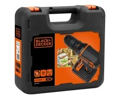 Black &amp; Decker Juodas &amp; Decker Smūginis suktuvas-gręžtuvas Juodas &amp; Decker BDCDC18K-QW; 18 V; 1x1,5 Ah akum.