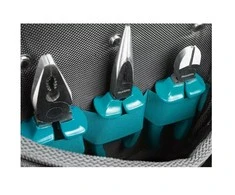Makita 2-jų kišenių dėklas tvirtinimo detalėms. Kabinimui prie diržo. E-15198