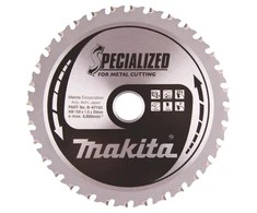 Makita T.C.T. pjūklas SPECIALIZED 150X1.5X20mm 0° T32 B-47036 T.C.T • 150 x20 mm • T32 • 0° • Metalui