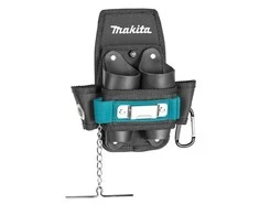 Makita Sutvirtintas 4-ių skyrių ir tvirtinimų dėklas elektriko įrankiams. Kabinamas prie diržo. E-15279