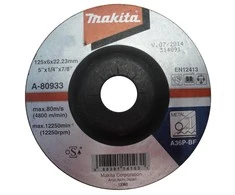 Makita Šlifavimo diskas 125X6 Metalui A-80933