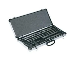 Grąžtas Grąžtų ir kaltų komplektas betonui Makita D-42385; SDS-plus; 10 vnt.