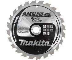 Makita T.C.T. pjūklas MAKBLADE PLUS 190X2X20mm 5° T60 B-08757 T.C.T • 190 x20 mm • T60 • 5° • Medienai