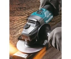 MAKITA KAMPINIS ŠLIMUOTUVAS 40Vmax XGT 125mm BE BATERIJAŲ IR ĮKROVIMO GA005GZ01