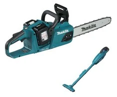 Grandininis pjūklas Makita DUC355PT2; 2x18 V; 2x5,0 Ah akum.; 35 cm juosta
