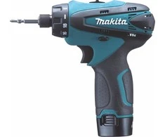 Suktuvas Makita DF030DWE; 10,8 V; 2x1,3 Ah akum.