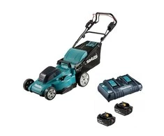 MAKITA.KOSIARKA 2x18V DLM481CT2 savaeigė 48cm 2x5,0Ah