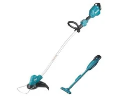 Makita akumuliatorinė žoliapjovė DUR189RFE, 2x3.0Ah
