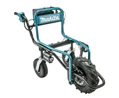 Makita DCU180Z Cordless Wheelbarrow 2X18V Li-ion, BL-motor, 2-speed, max load 130kg, 32,2kg be akumuliatoriaus ir kroviklio