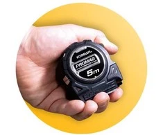 8 m Komelon suvyniojama juosta [MPR85], Pro Mag su magnetiniu fiksatoriumi