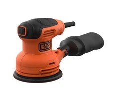 Black &amp; Decker Juodas &amp; Decker Ekscentrinis šlifuoklis Juodas &amp; Decker BEW210-QS; 230 W